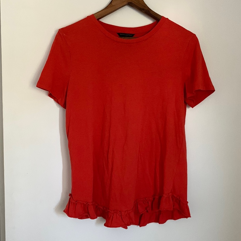 Banana republic orange top